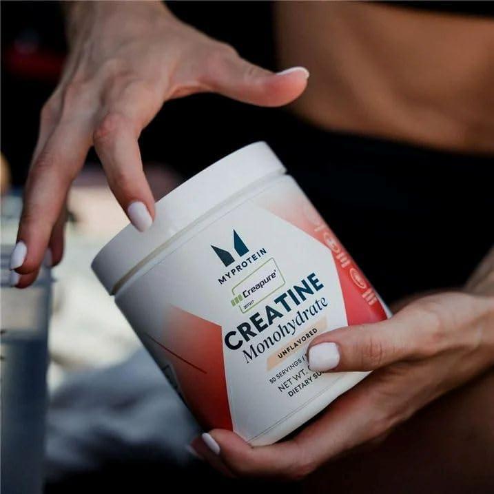 imageMyprotein Creapure Creatine Monohydrate Powder 055 lbs 50 Servings Pure Unflavored Creatine Powder PostPre Workout Supplement for All Sports amp Exercises
