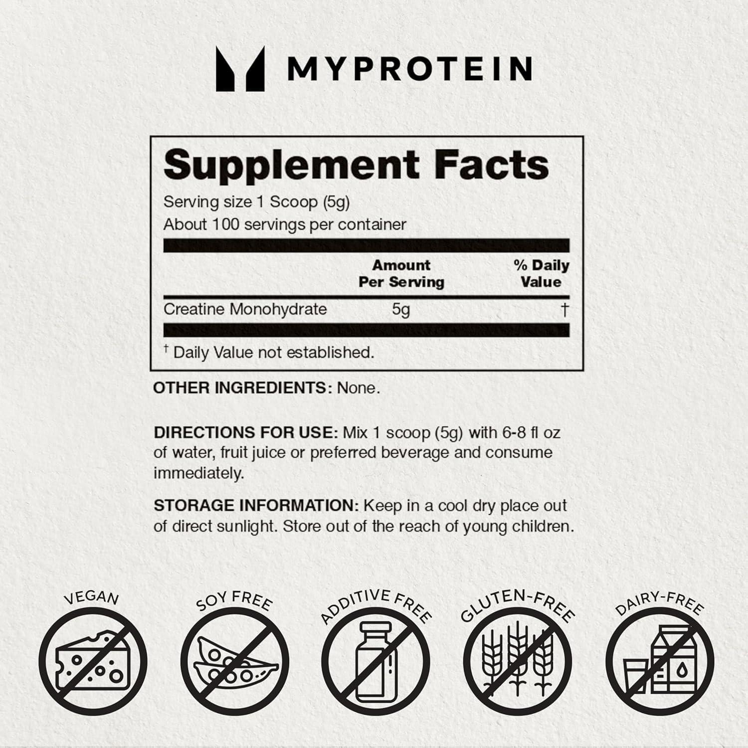 imageMyprotein Creatine Gummies 5g Creatine Monohydrate per Serving Peach 90 Count 18 Servings Chewable PostPre Workout Strength amp Recovery Sports Nutrition Supplement Vegan NonGMOUnflavored