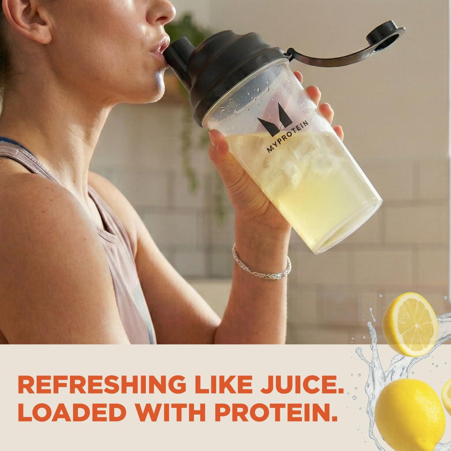 imageMyprotein Clear Whey Isolate Protein Powder 35 Servings 19lbs Lemonade 20g Protein per Serving Naturally Flavored Drink Mix Daily Protein Intake for Superior Performance