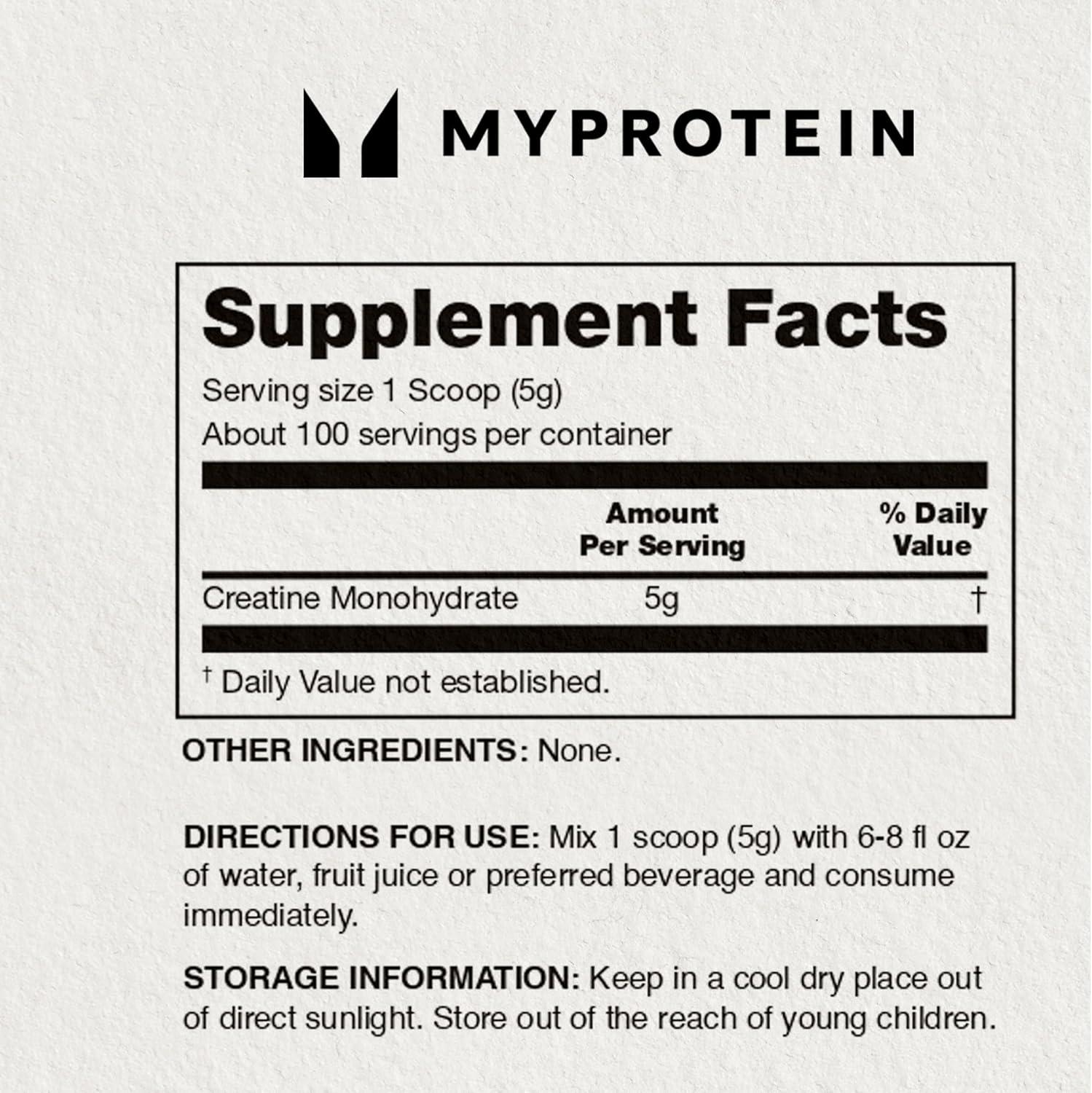 imageMyprotein Impact Whey Protein Powder Chocolate Smooth 55lb Creatine Monohydrate Powder 05lb High Protein Muscle Support Bundle Recovery amp Performance Stack