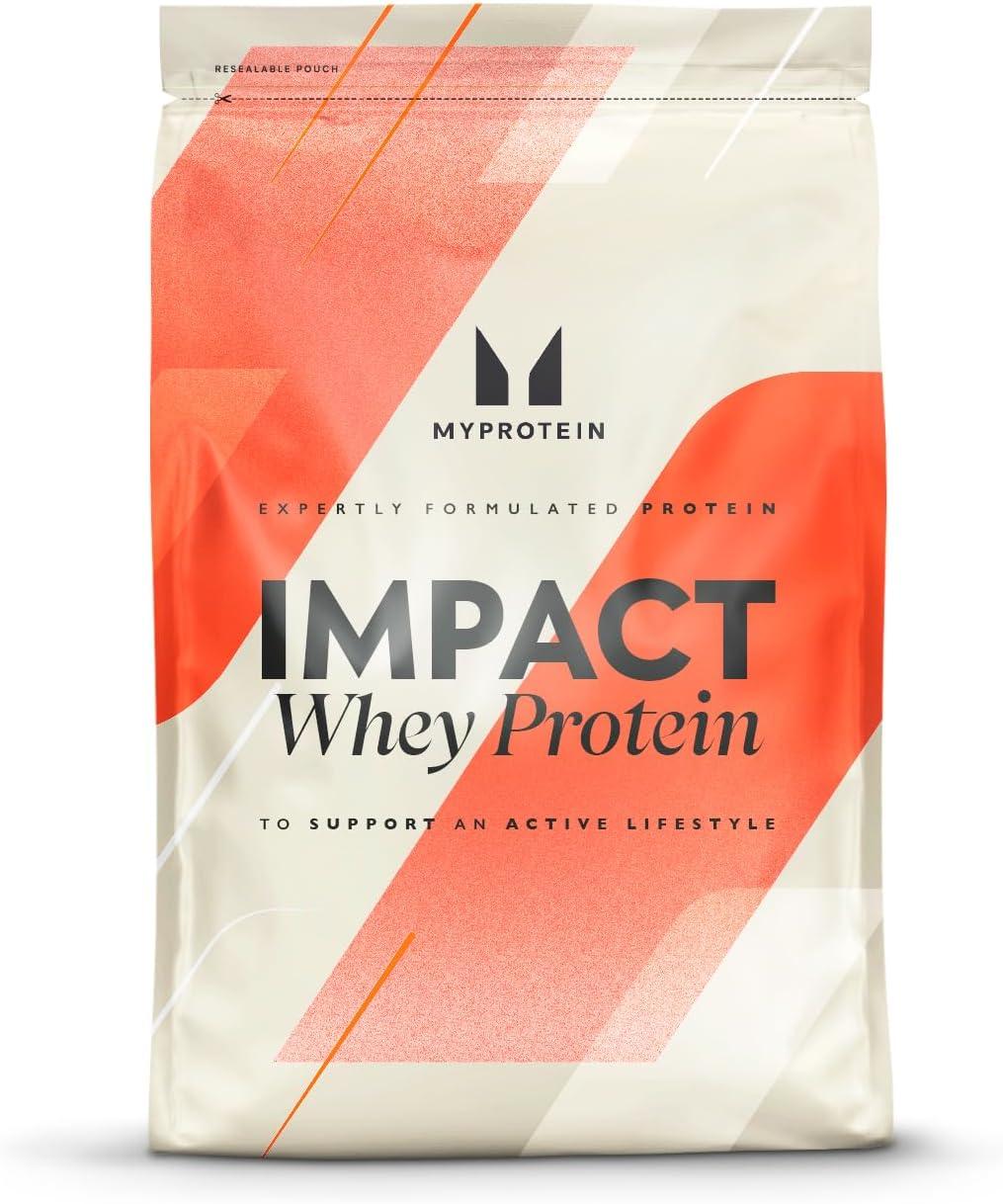 imageMyprotein Impact Whey Protein Powder 22 Lbs 32 Servings Chocolate Brownie 22g Protein amp 5g BCAA Per Serving Protein Shake for Superior Performance Muscle Strength amp Recovery Gluten FreeChocolate Smooth
